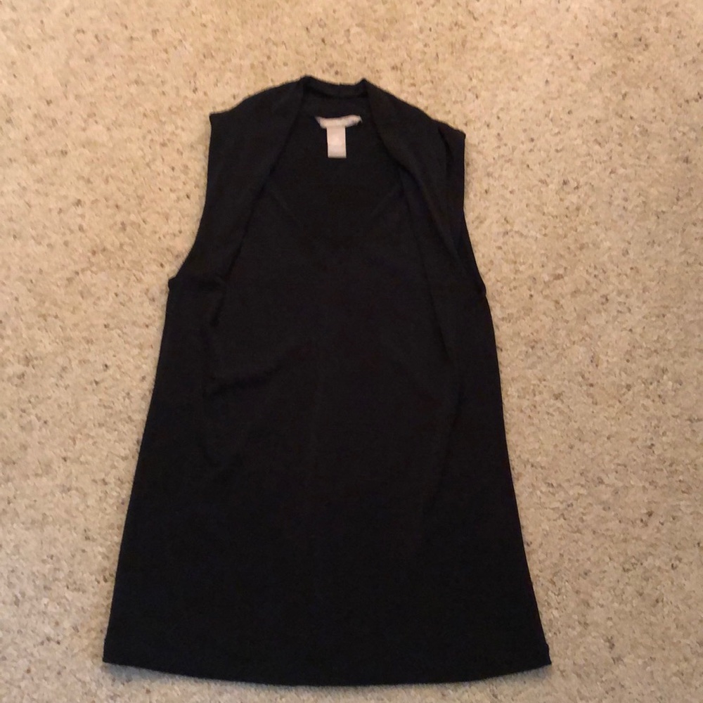 Banana Republic Black Sleeveless Top